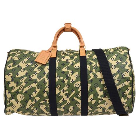 louis vuitton camo duffle|Louis Vuitton camo fleece.